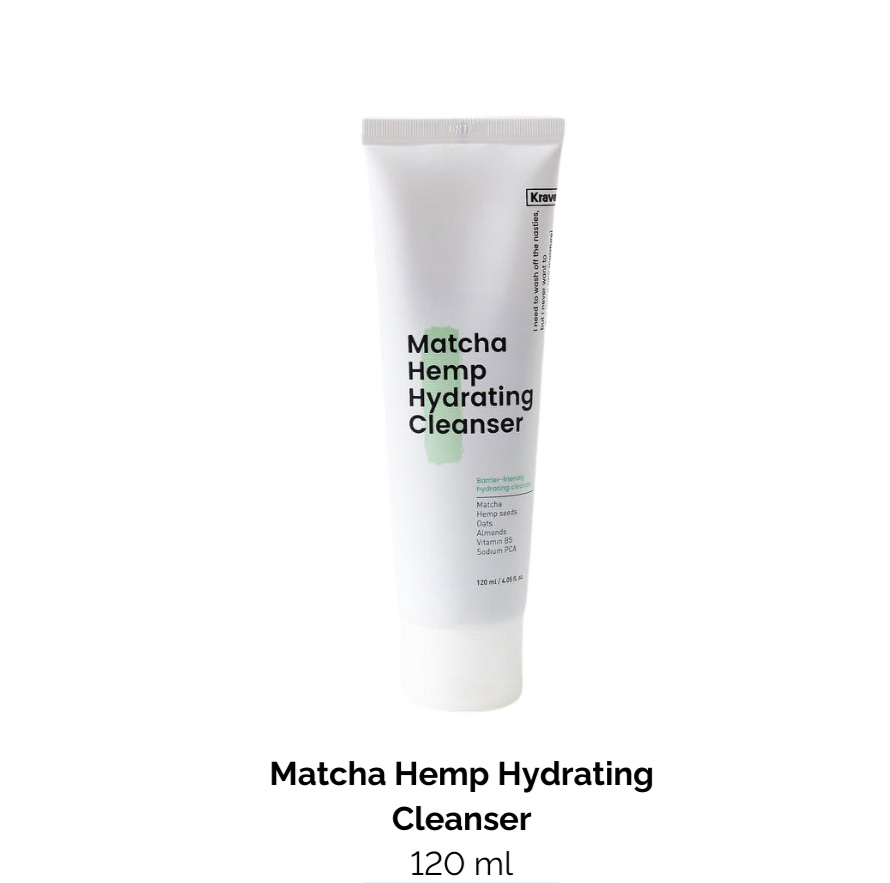 Krave Beauty Matcha Hemp Hydrating Cleanser