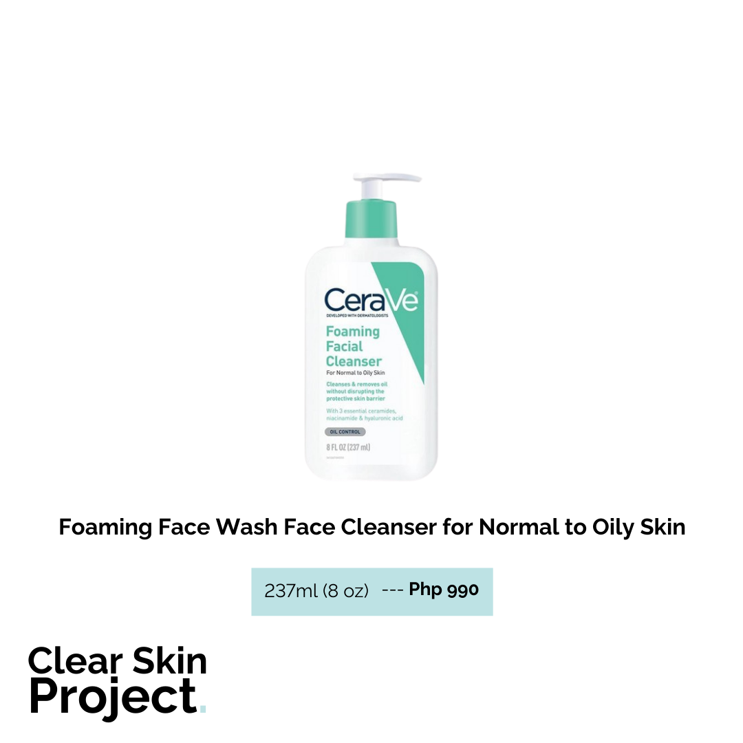 CeraVe Foaming Facial Cleanser